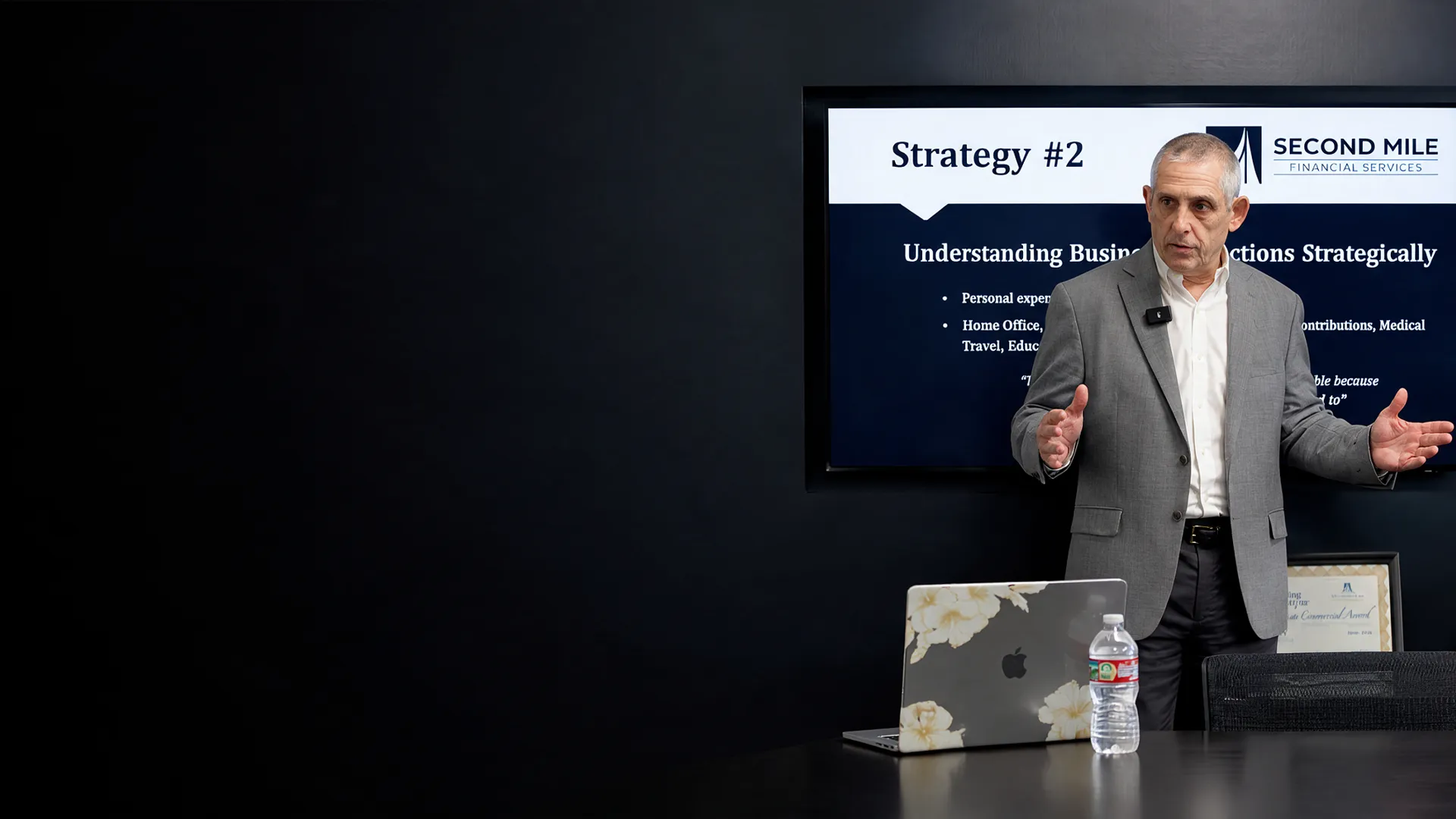 Second Mile Financial Services - Dr. John Wesevich