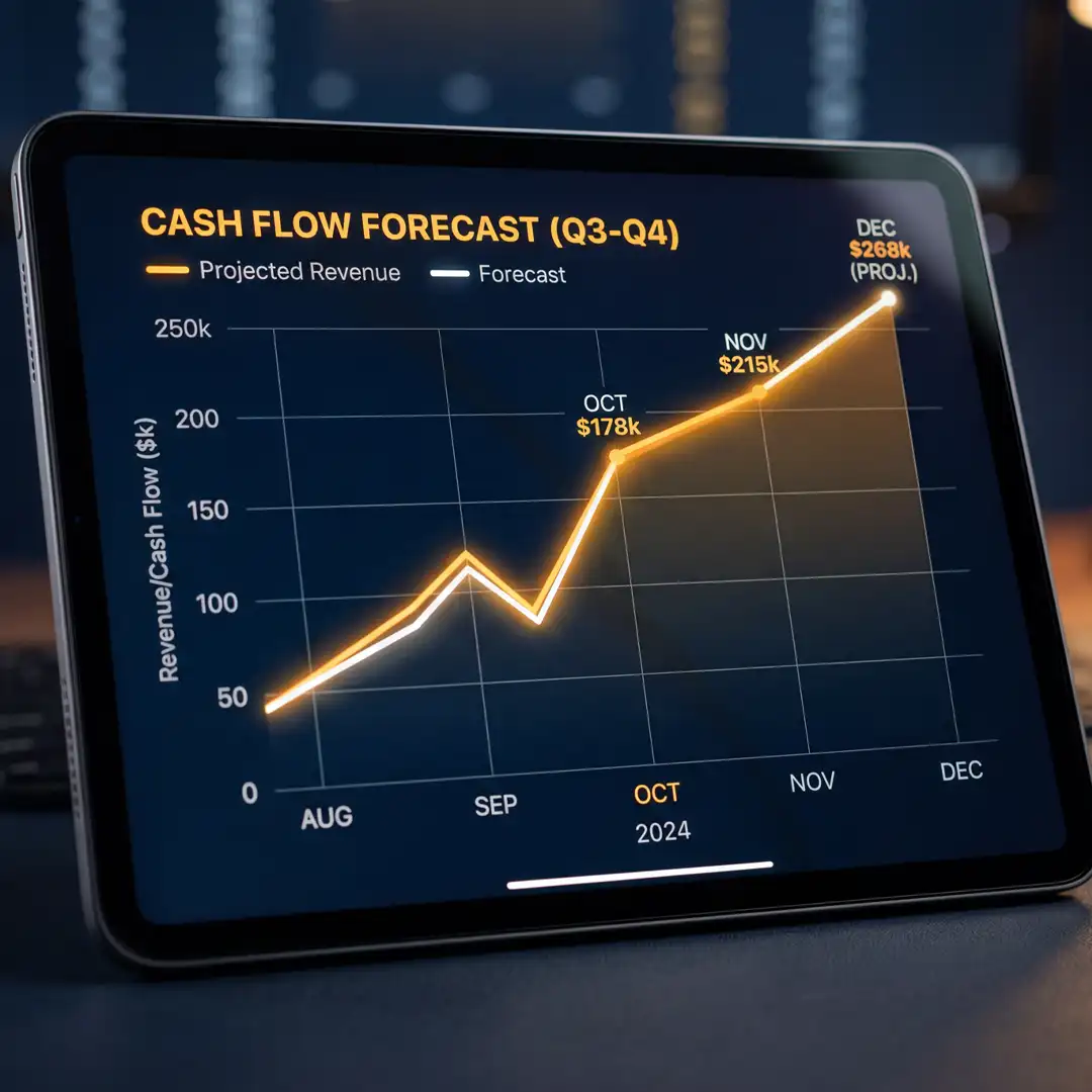 Cash Flow Forecasting & KPI Dashboards